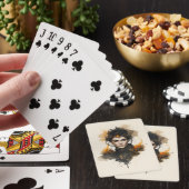 Creëer Je eigen vuurheks Pokerkaarten (Insitu)