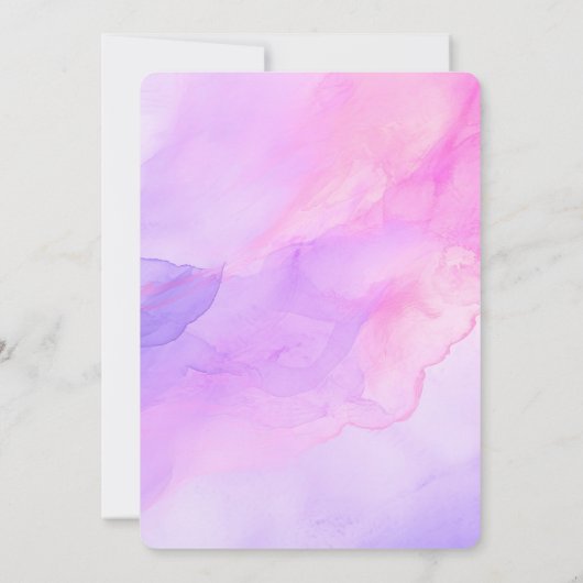 Creëer je eigen Waterverf achtergrond Kaart (Achterkant)