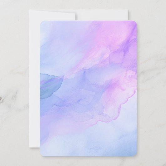 Creëer je eigen Waterverf achtergrond Kaart (Achterkant)