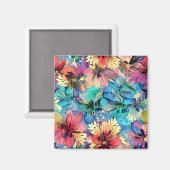 Creëer je eigen Waterverf vlinders in het donker Magneet (Voorkant / Achterkant)