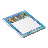 Creëer je eigen waterverf voor fotocollage in je f notitieblok (Schuin)