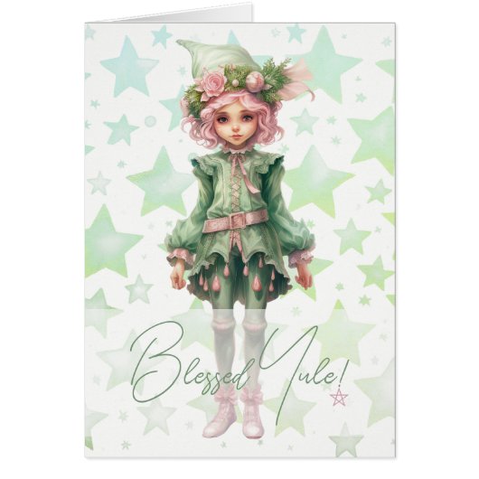 Creëer Je Eigen Whimsical Winter Elf Kind (Voorkant)