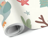 Creëer je eigen winterkawaii dieren cadeaupapier (Rol Hoek)