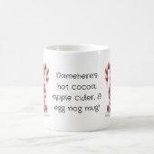 Creëer Je eigen winterse pepermunt kerstgnoom Magische Mok (Center)