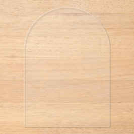 Creëer je eigen wit acryl uitnodigingen