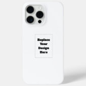 Creëer je eigen wit Case-Mate iPhone case (Achterkant)