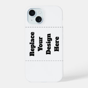 Creëer je eigen wit iPhone 15 case