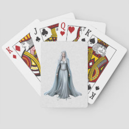 Creëer Je eigen witte heks Pokerkaarten