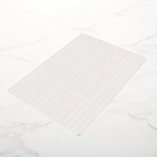 Creëer je eigen witte personaliseerbaar folie uitnodiging (Gedraaid)