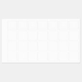 Creëer je eigen witte personaliseerbaar labels (Vel)