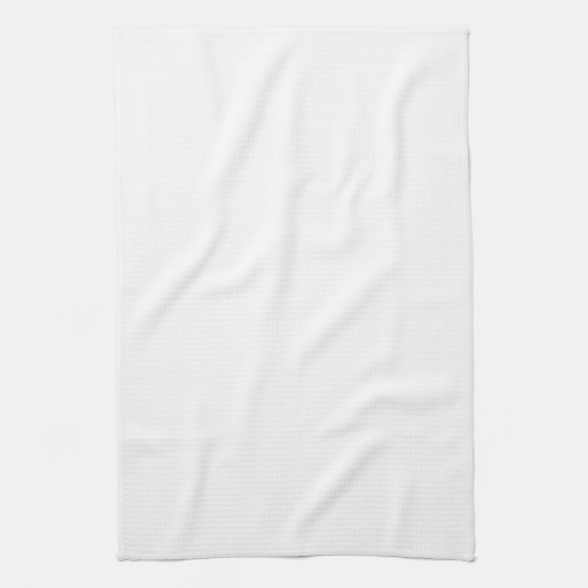 Creëer je eigen witte personaliseerbaar theedoek (Verticaal)