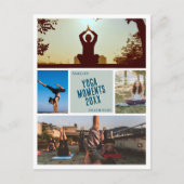 Creëer je eigen yoga foto Briefkaart (Voorkant)
