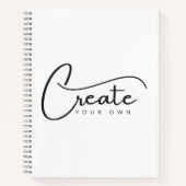 Creëer Je eigen zakboekje Notitieboek (Voorkant)