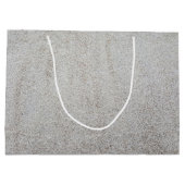 Creëer je eigen | Zandtextuurfoto Groot Cadeauzakje (Achterkant)