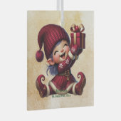 Creëer je eigen  zoete kerstgnoom glas ornament (Voorkant Rechts)