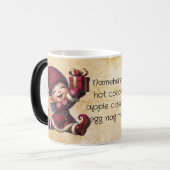 Creëer je eigen  zoete kerstgnoom magische mok (Voorkant links)