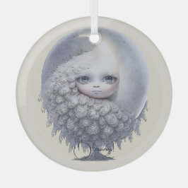 Creëer Je eigen zoete maanboom Glas Ornament