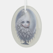 Creëer Je eigen zoete maanboom Glas Ornament (Voorkant links)