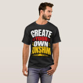 Creëer Je Eigen Zonneschijn T-shirt (Voorkant volledig)