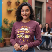 Creëer Je Eigen Zonneschijn Tri-Blend Shirt