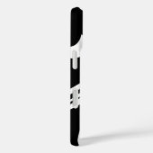 Creëer je eigen zwart-wit chic Case-Mate iPhone case (Achterkant / Rechts)