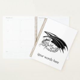 Creëer Je eigen zwarte draak Planner