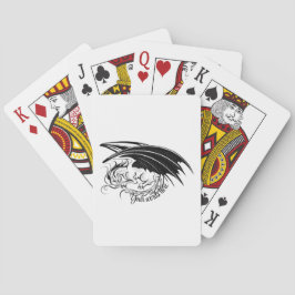 Creëer Je eigen zwarte draak Pokerkaarten