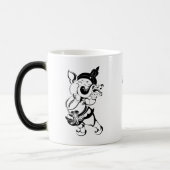 Creëer Je eigen zwarte Ganesh fluit Magische Mok (Links)