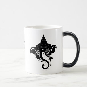 Creëer Je eigen zwarte Ganesh Magische Mok