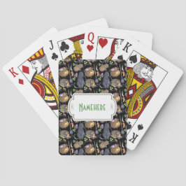 Creëer je eigen Zwarte Kat Tarot Magie Pokerkaarten