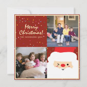 Creëer Je foto Elegant Feestdagenkaart (Voorkant)