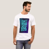 Creëer je Geluidssignatuur T-shirt (Voorkant volledig)