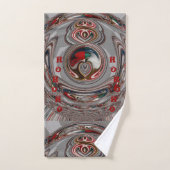 Creëer Je hebt een heerlijk prettige kerst Bad Handdoek (Handdoek)