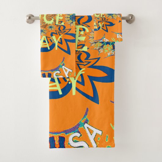 Creëer Je hebt een mooi dagenontwerp Bad Handdoek (Insitu)