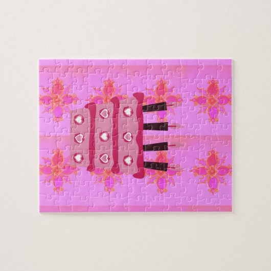 Creëer Je hebt een zegelbare gelukkige dag Legpuzzel (Horizontaal)