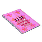 Creëer Je hebt een zegelbare gelukkige dag Notitieboek (Rechterzijde)