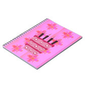 Creëer Je hebt een zegelbare gelukkige dag Notitieboek (Linkerzijde)