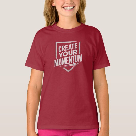 CREËER JE MOMENTUM T-SHIRT (Voorkant)
