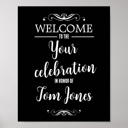 Creëer je partijnummer poster (Voorkant)