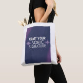 Creëer je sonische handtekening optie 2 tote bag (Dichtbij)