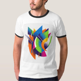 creëer je toekomst positieve mentaliteit t-shirt