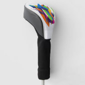 creëer je toekomstpositieve mentaliteit golfheadcover (Schuin)