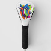 creëer je toekomstpositieve mentaliteit golfheadcover (Voorkant)