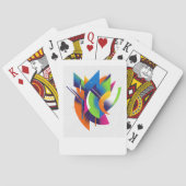 creëer je toekomstpositieve mentaliteit pokerkaarten (Achterkant)