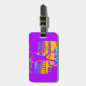 Creëer je VS hopen dat we sterker met elkaar samen Bagagelabel (Voorkant verticaal)