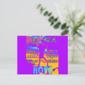 Creëer je VS hopen dat we sterker met elkaar samen Briefkaart (Staand voorkant)