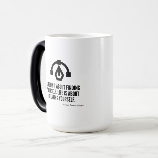 Creëer jezelf magische mok (Voorkant links)