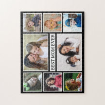 Creëer Jouw eigen 8 Foto Collage Beste Mam ooit