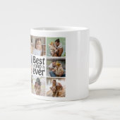 Creëer Jouw eigen 8 Foto Collage Beste vader ooit Grote Koffiekop (Voorkant rechts)