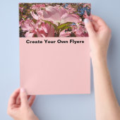 Creëer Jouw eigen brochures roze dogwood Flowers K (Hand)
